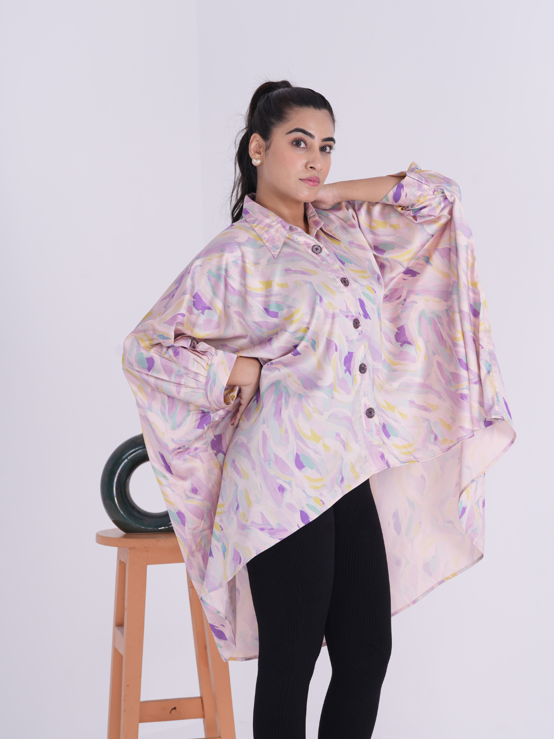 Mauve Kaftan Shirt