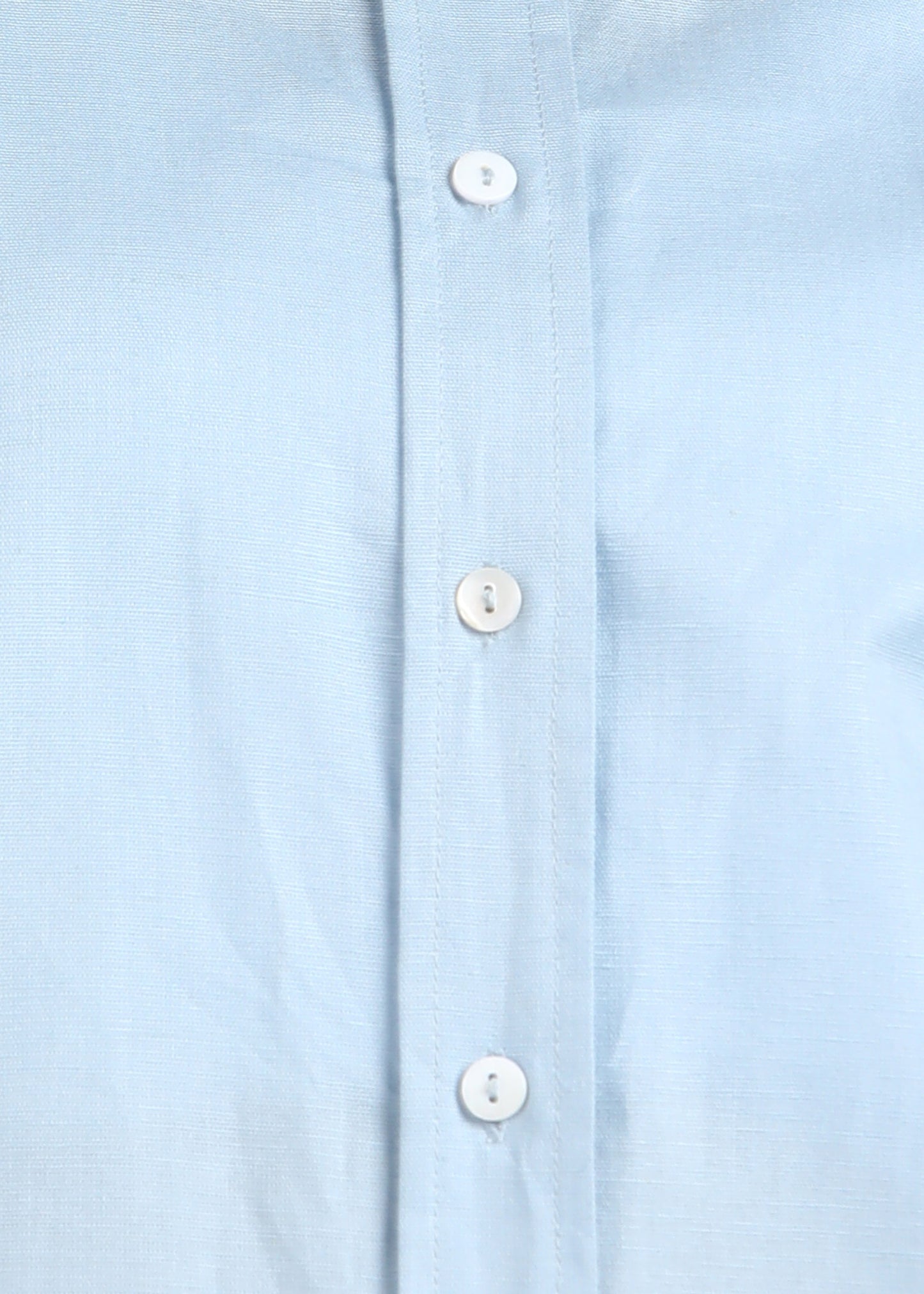 Powder Blue Linen Shirt