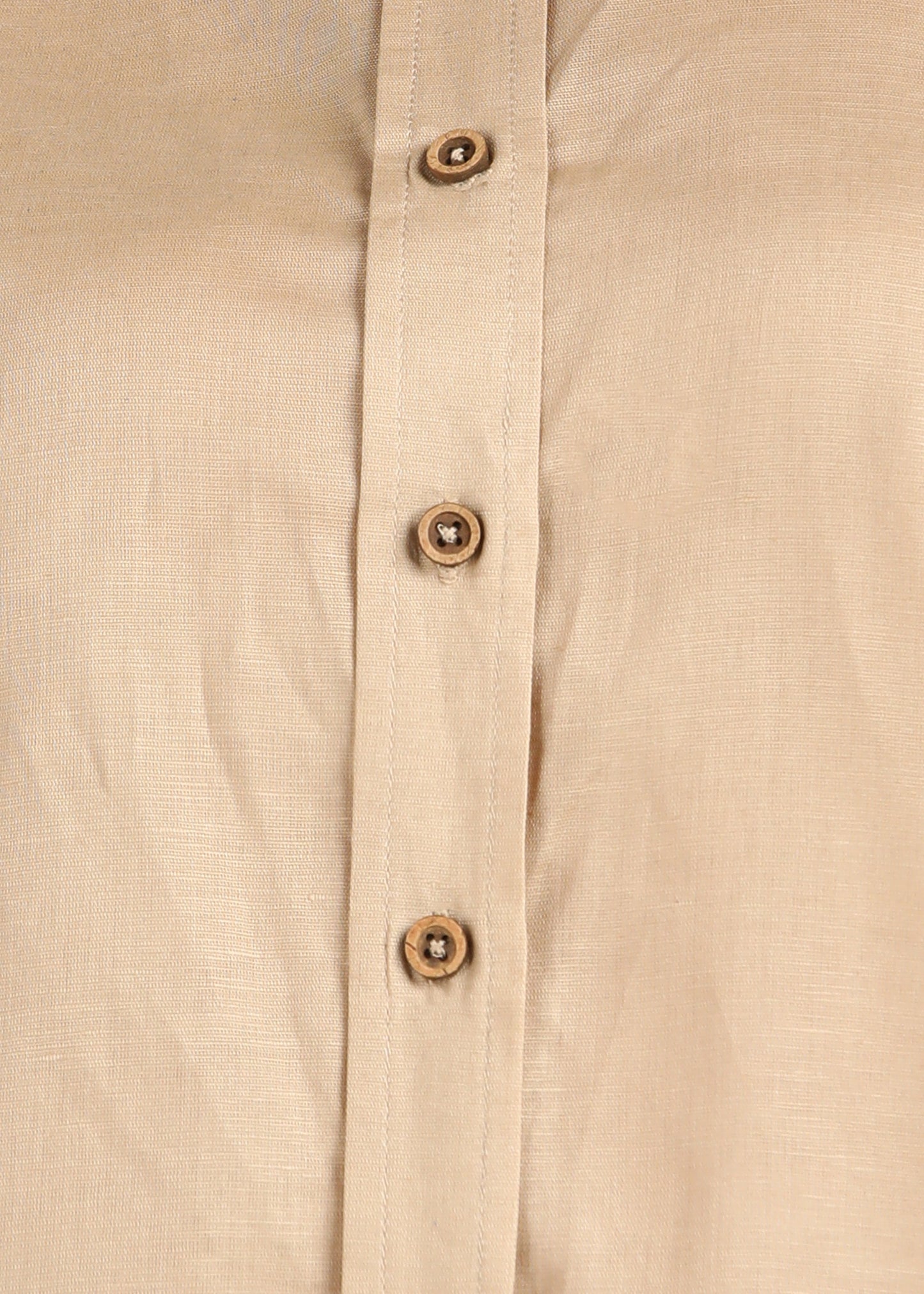 Beige Linen Shirt