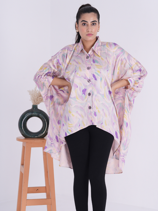 Mauve Kaftan Shirt