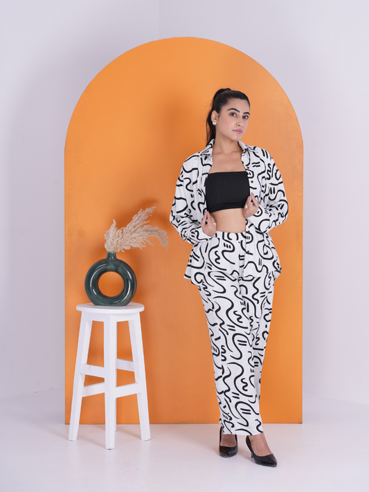 Monochrome Co-ord