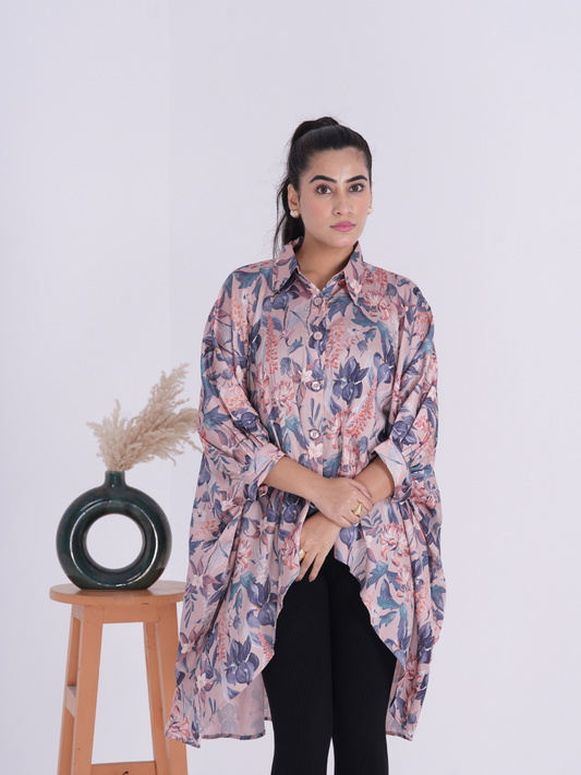 Floral Kaftan Shirt
