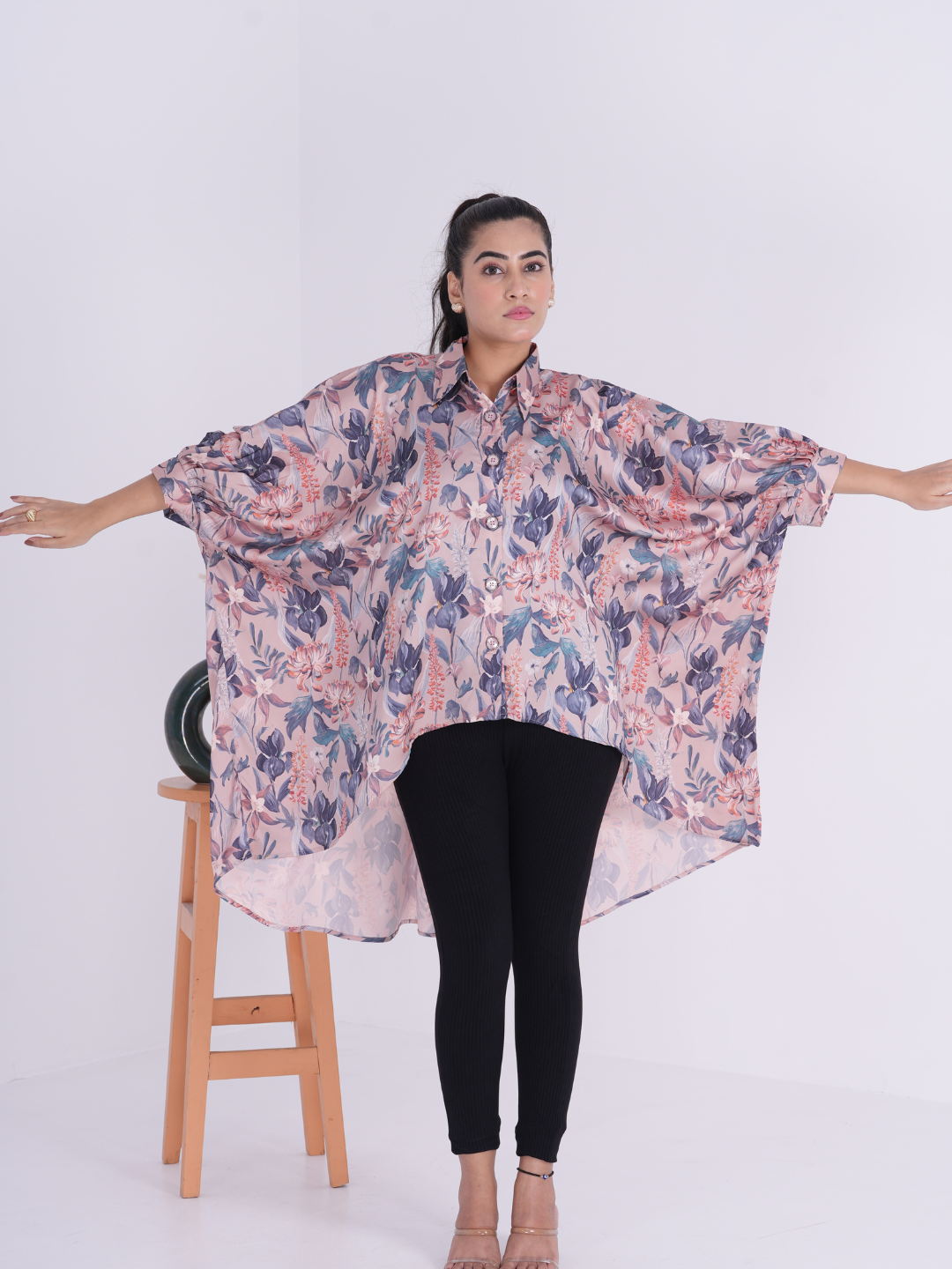 Floral Kaftan Shirt