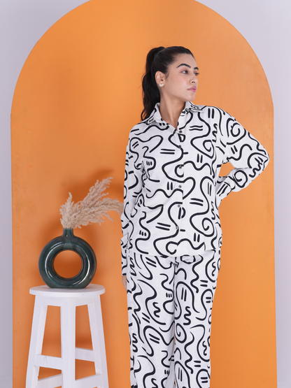 Monochrome Co-ord