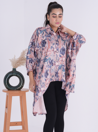 Floral Kaftan Shirt