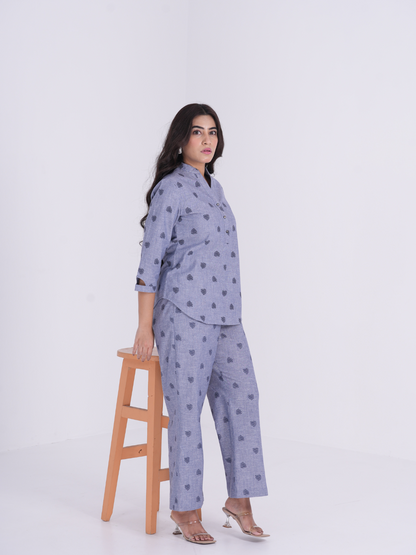 Indigo Co-ord
