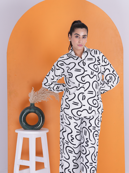Monochrome Co-ord