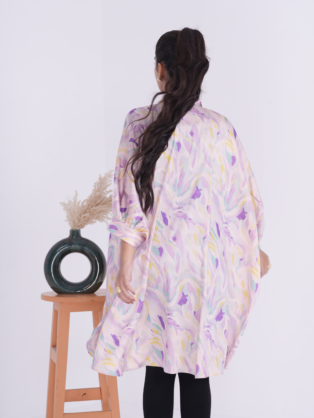 Mauve Kaftan Shirt