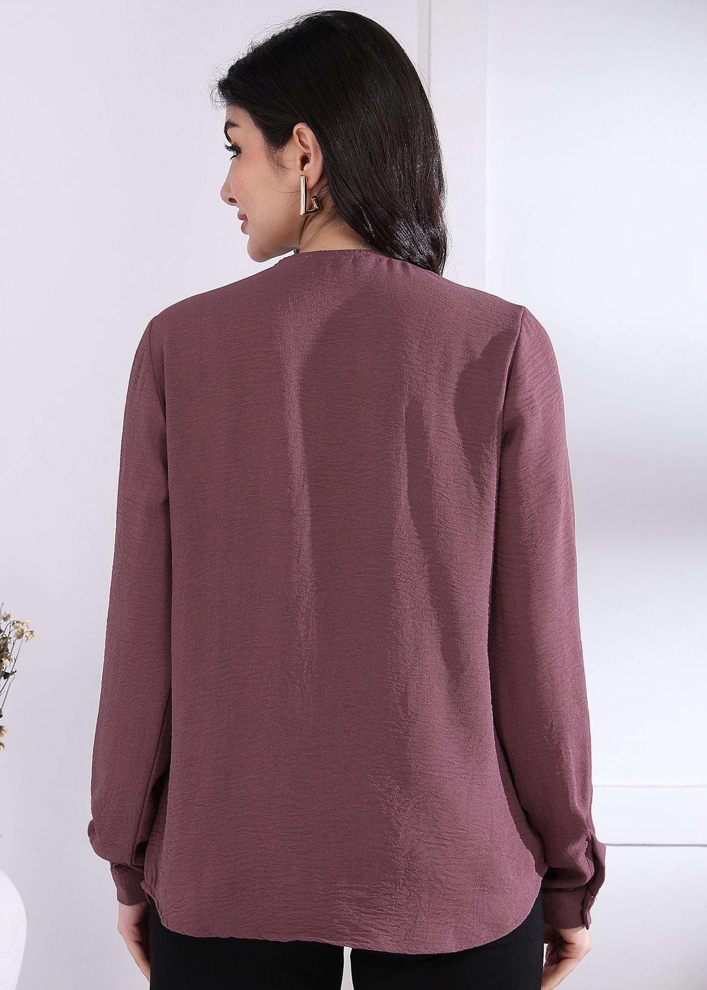 Dusky Rose full sleeves shirt