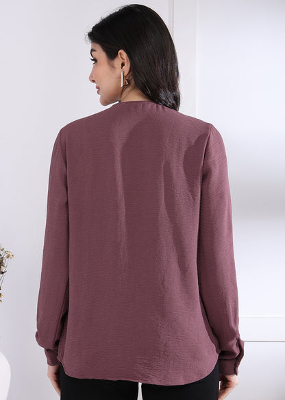 Dusky Rose full sleeves shirt