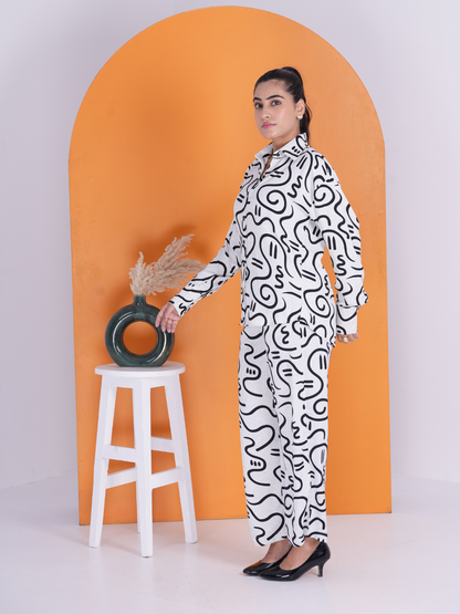 Monochrome Co-ord