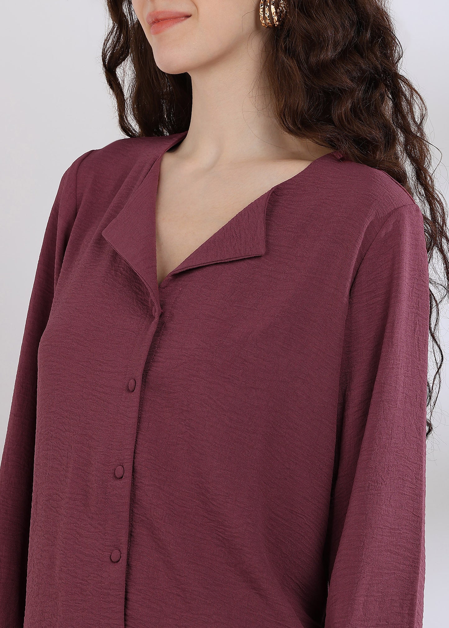 Dusky Rose full sleeves shirt